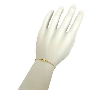 TIFFANY 18k Gold Charm Bracelet